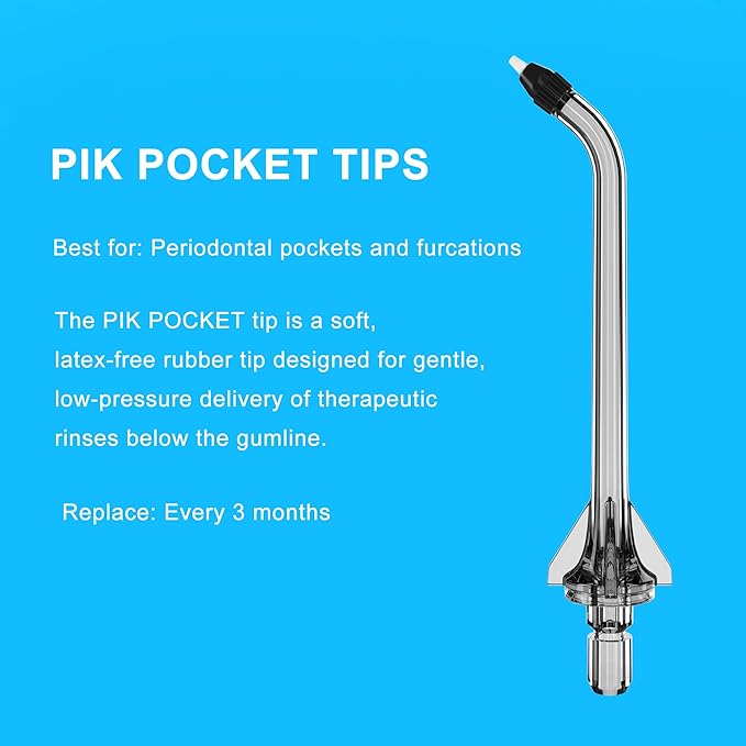 Water Dental Flosser Tip Replacement Heads Oral Irrigator Refill Heads Jet Tips,Only Compatible Water Flosser COSLUS C20 (F5020E), E40 (WFP14), C31 (F5023), C50, and C51