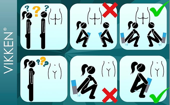 VIKKEN® 250ml iGo X Portable Travel Bidet USB-Type C Rechargeable Electric Mobile Handheld Ultra Strong Water Spray Personal Hygiene Self Care for Women & Men