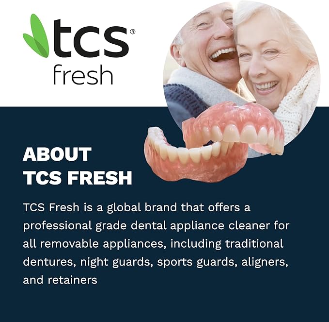 Soft Bristle Denture Brushes (Pack of 6) Dual Head Denture Brush for Dental Appliances - Dental Brush with Handle and Two Heads for Dentures, Retainers, Partial Dentures, Aligners, Mouthguards