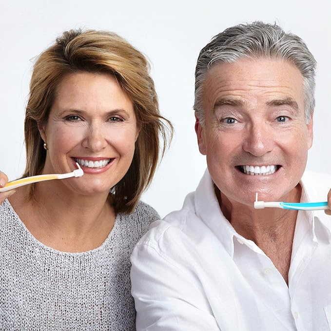 Cunhill 3 Pieces Tooth Floss Handle Reusable with 300 Pieces Dental Floss Refill Heads Unflavored Colorful Floss Interdental Toothpick Flosser for Teeth Cleaning, 3 Colors