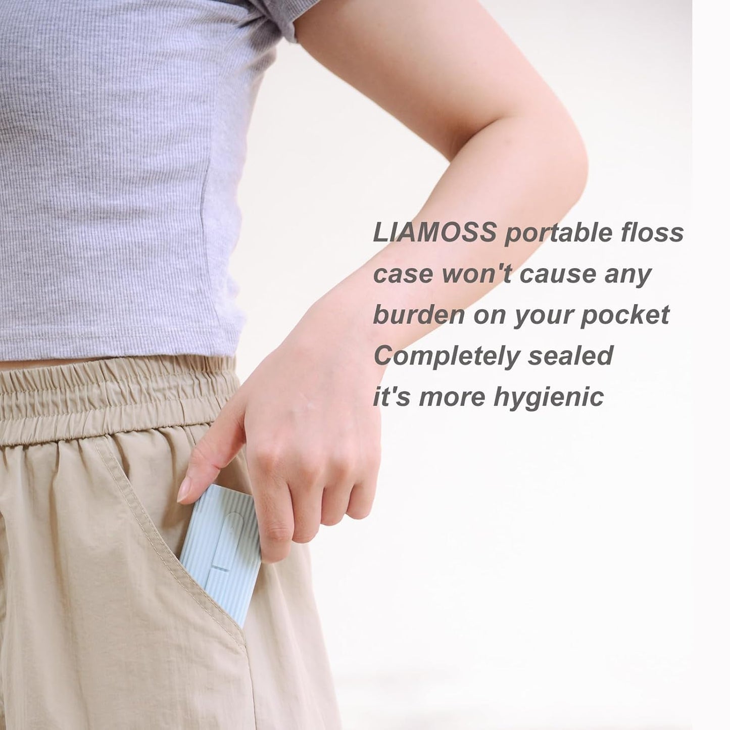 308 Count Dental Floss Picks wiht Floss Dispenser-Professional Dental Oral Care Storage Floss Tools-Travel Organizers Floss Case-Easy Teeth Cleaning for Tight Interdental Spaces(Pink)