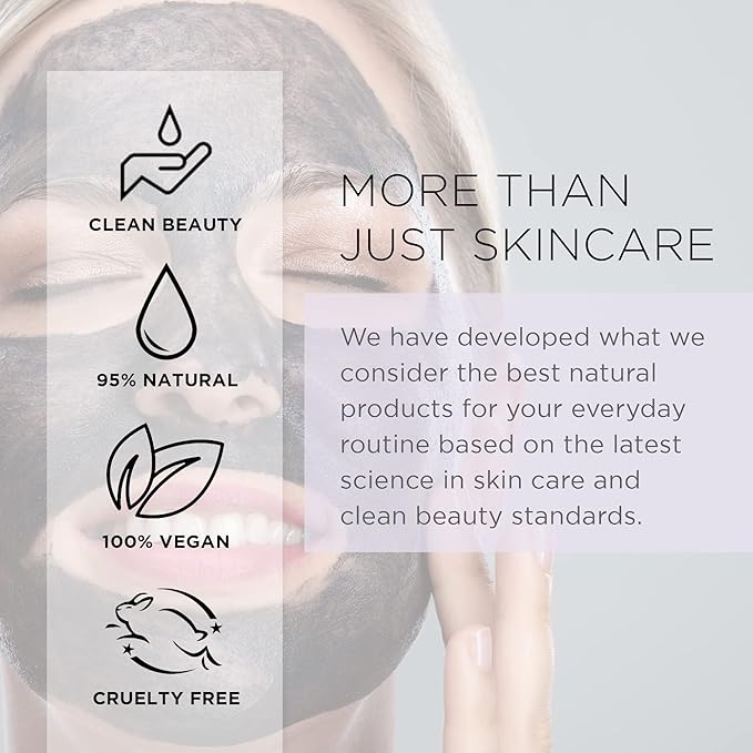 Azure Cosmetics Charcoal & Pearl Sparkling Peel-Off Mask - Korean Skincare for Anti-Aging, Dirt & Oil Control with Hyaluronic Acid & Collagen - Moisturizing & Purifying Face Mask - 150 ml