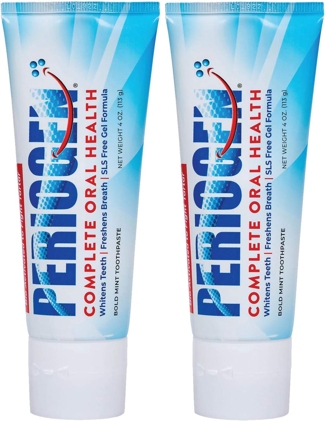 Periogen Toothpaste - Super Cleaning Plaque & Tartar Control Formula - SLS Free- 2-Pack