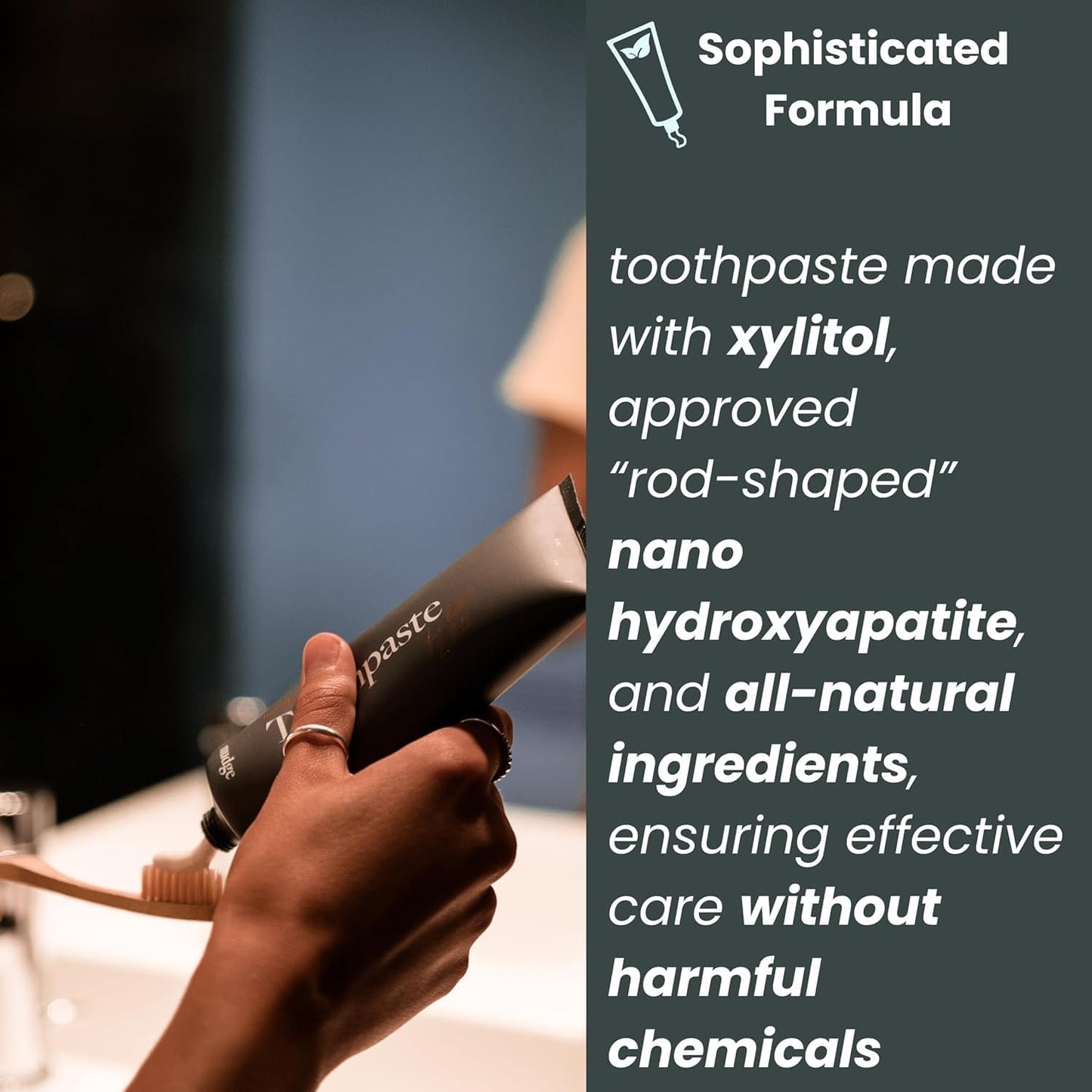 Nudge 10% Nano Hydroxyapatite Toothpaste, Remin+™ with Vitamin E, Fluoride-Free, SLS Free, Helps Remineralize Enamel, Supports Dry Mouth Relief and Sensitive Teeth, Watermelon, 4 oz (Pack of 3)