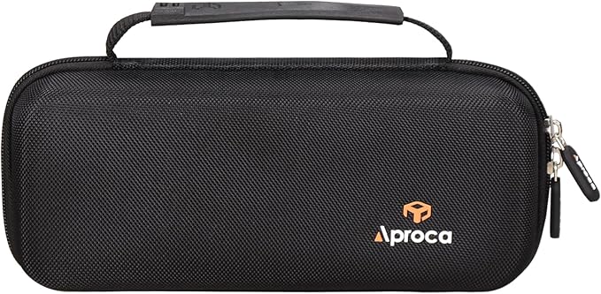 Aproca Black Hard Storage Protective Case, for COSLUS Water Dental Flosser Portable Cordless Oral Irrigator F5020E and Accessories