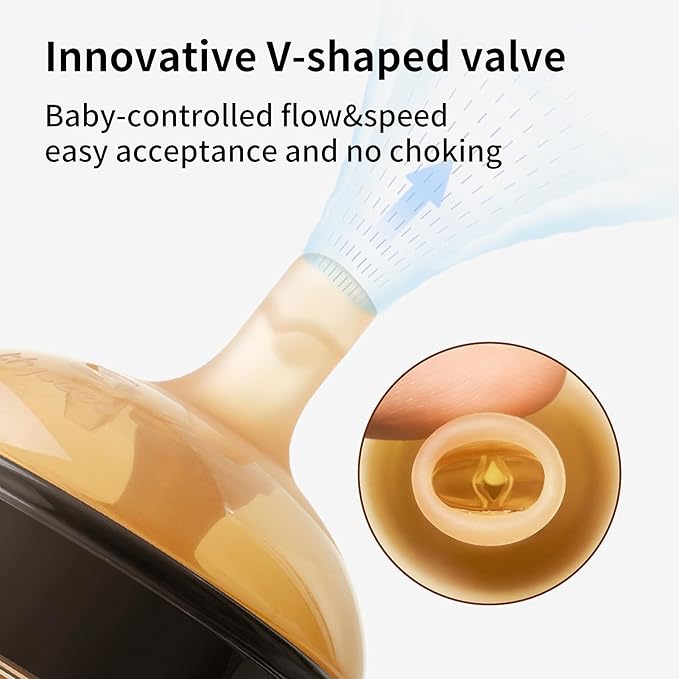 thyseed PPSU Weighted Straw Cup with Handles Toddlers Transition Bottles to Sippy Cups No Spill Learner Milk Water Baby Bottle Soft Silicone Spout Dishwasher Safe BPA Free 6+ Months 10oz/300mL 2 Pack