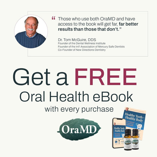 OraMD Original Tooth Oil for Oil Pulling - Healthy Gums, Fresh Breath & Sensitive Teeth Relief - Natural Alternative to Mouthwash (2-Pack)