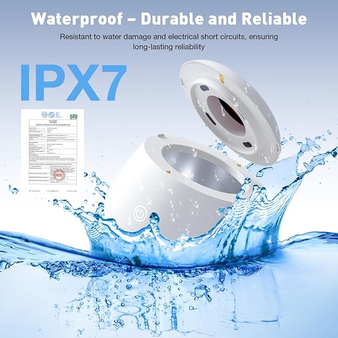 2026 Ultrasonic Retainer Cleaner Machine - 48kHz Dental Cleaning Pod for Denture, Mouth Guards, Aligner, Night Guards, Braces, Jewelry, Toothbrush, Sonic Dental Cleaner with 200ML Capacity