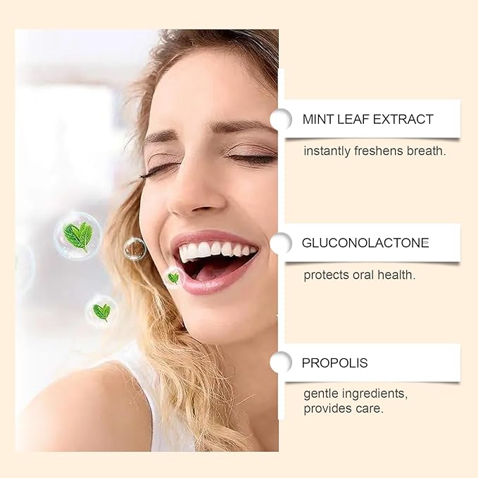 Healthy Oral Spray for Fresh Breath, Natural Fragrance, 1 FL.OZ/30ML