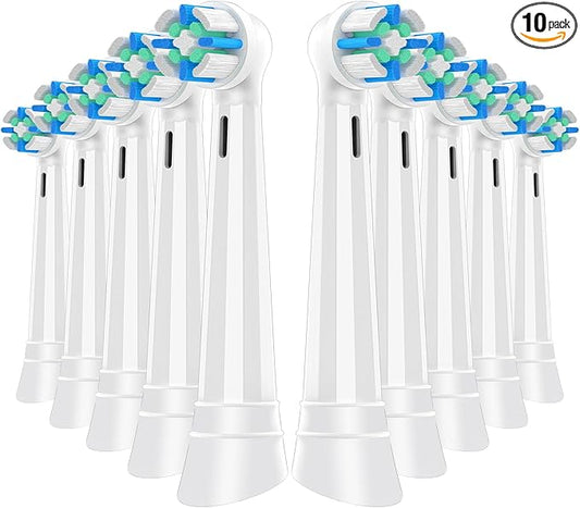 Replacement Heads for IO Replacement Heads,Brush Heads Compatible with Oral B iO 3/4/5/6/7/8/9/10 Series Electric Toothbrush,10 Count IO Refills Head
