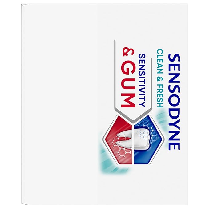 Sensodyne Sensitivity & Gum Sensitive Toothpaste for Gingivitis, Sensitive Teeth Treatment, Clean & Fresh - 3.4 oz (pack of 4)