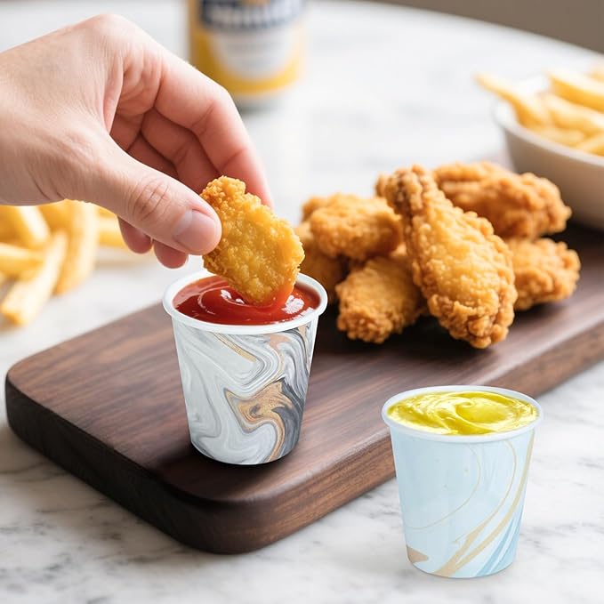 300Pack 3 oz Paper Cups Disposable Bathroom Small Mouthwash Cups Bath Cup 3 oz Paper for Bathroom,Birthday Party, Travel, Events, Picnic, BBQ