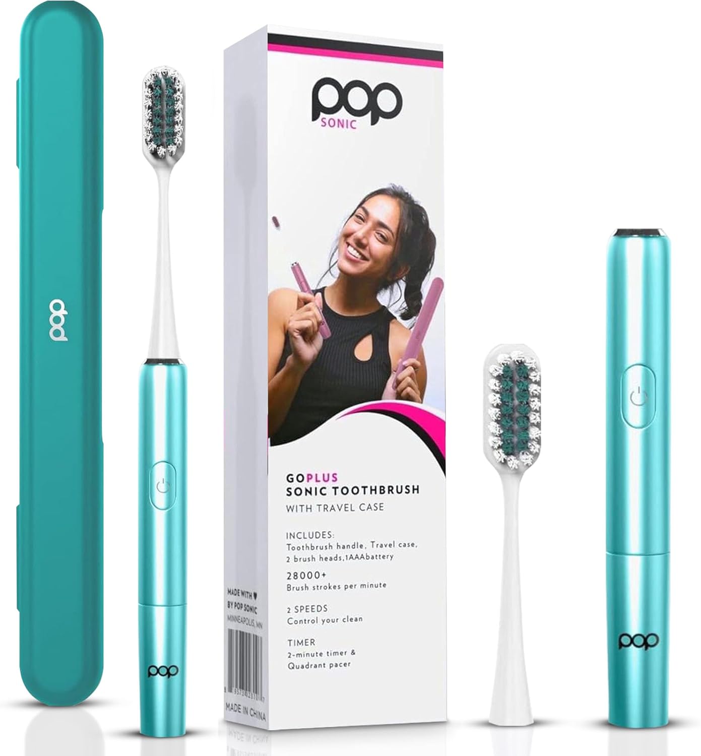 Go Plus Sonic Travel Electric Toothbrush