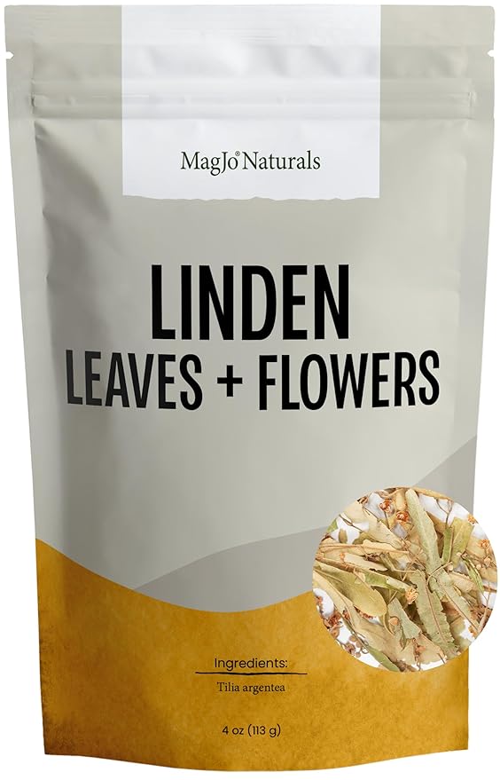 MagJo Naturals Linden Loose Leaf Tea Wild Harvest