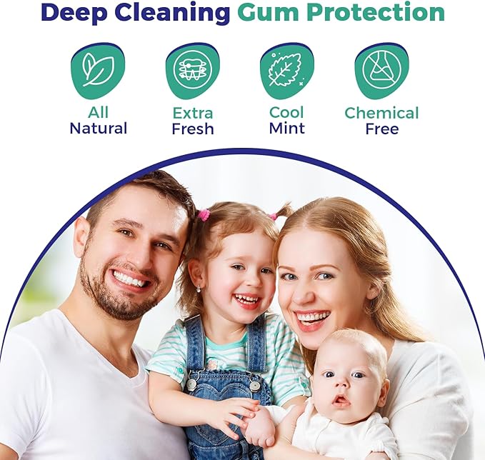 Dale Audrey Ayurvedic Mineralizing Toothpaste for Sensitive Teeth| Organic Refreshing Mint Flavor Teeth Whitening and Fresh Breath | Natural Toothpaste for Gums and Bad Breath(3.25 Oz)