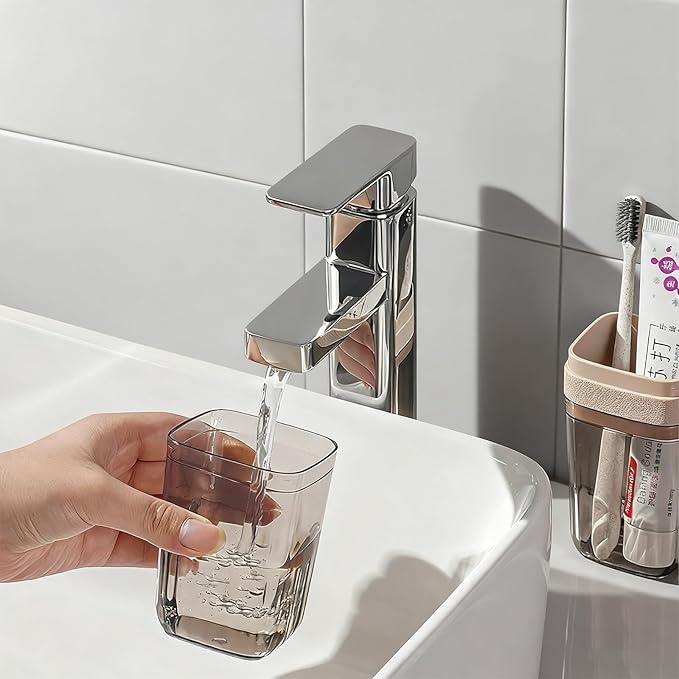 Large Toothbrush Travel Case and Travel Soap Case, Toothpaste Squeezer Portable Toothbrush Holder for Travel, Vacation, Camping, Gym, Business Trips, Hostel, School Dorm