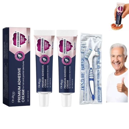 Thermoplastic Denture Adhesive,Lasts for 4 Days Give a Brush (2)