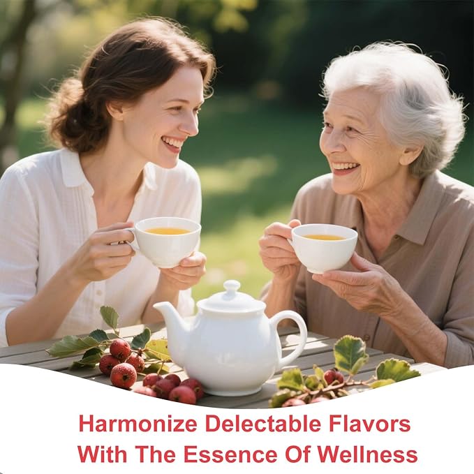 TEARELAE - Hawthorn Berry Tea, 30 Count - Pure Hawthorne Berries Herbal Tea Bags - Sweet and Tangy Flavor - Aid Digestion - Non-GMO - Caffeine-Free