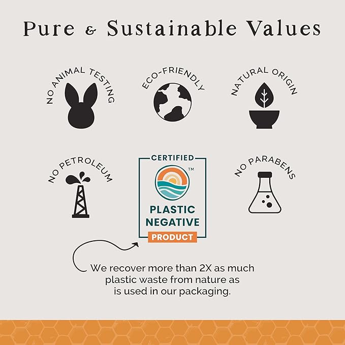 Natural Lip Balm - Organic & Natural Ingredients - Beeswax Based Moisturizing Lip Care Chapstick for Chapped Lips - Great Gift Idea - Farm & Bee - 0.15oz (Pack of 4 - Peach)