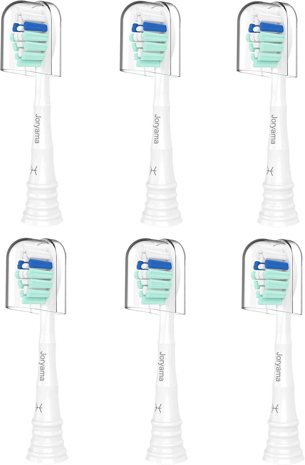 Replacement Toothbrush Heads for Philips Sonicare Replacement Heads, Electric Replacement Brush Head Compatible with Phillips Sonicare Electric Toothbrush, 6 Pack