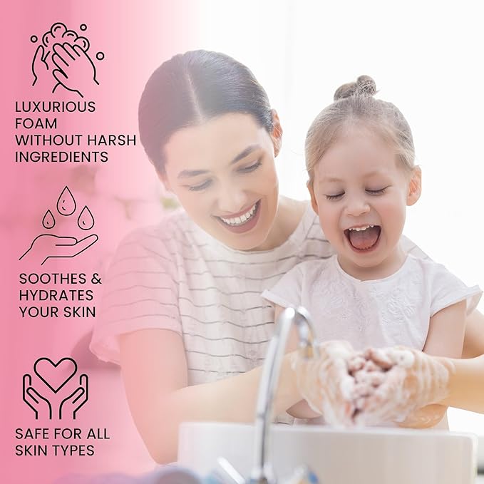 Foaming Hand Soap Refills, 5 Pack Makes 5 x 12oz (60 oz total) of Eco Friendly, Non Toxic, Refillable Hand Soap, Sweet Citrus