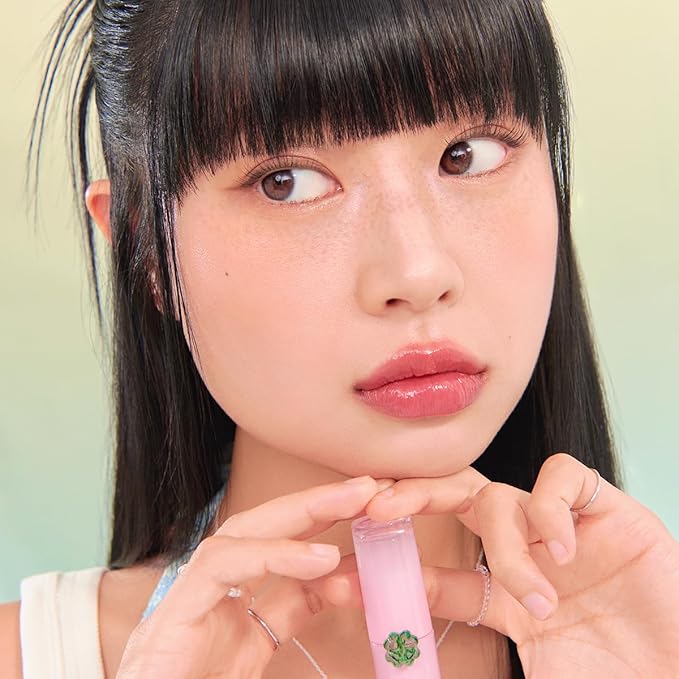 Peripera Ink Mood Glowy Tint | Lip-Plumping, Naturally Moisturizing, Lightweight, Glow-Boosting, Long-Lasting, Comfortable, Non-Sticky, No White Film (023 CORAL CHEMISTRY (LUCKY LOTTERY))