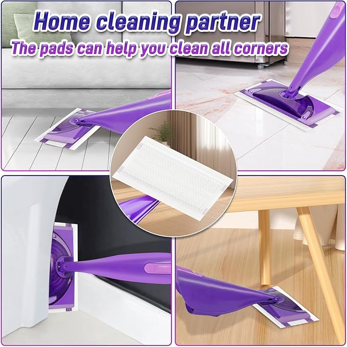 20Pack Mopping Pad Refill for swiffer Wetjet Mop Compatible with swiffer Wet Pads Refill Replacement for swiffer Wet Jet Pads Disposable Multi Surface Floor Mop Pads, Thickness & Absorbent