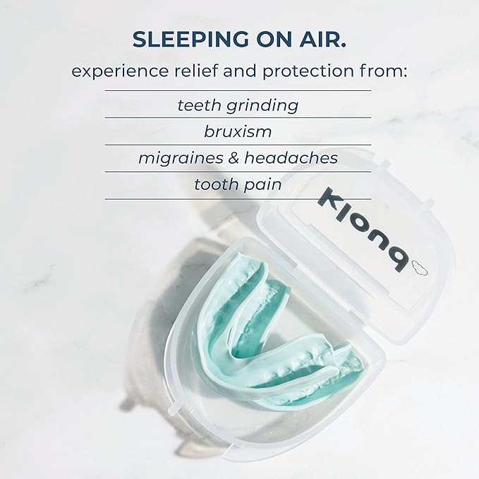 Kloud Night Guard - Mouth Guard for Clenching Teeth and Grinding Teeth, 2 Pack Custom Moldable Dental Mouth Guard