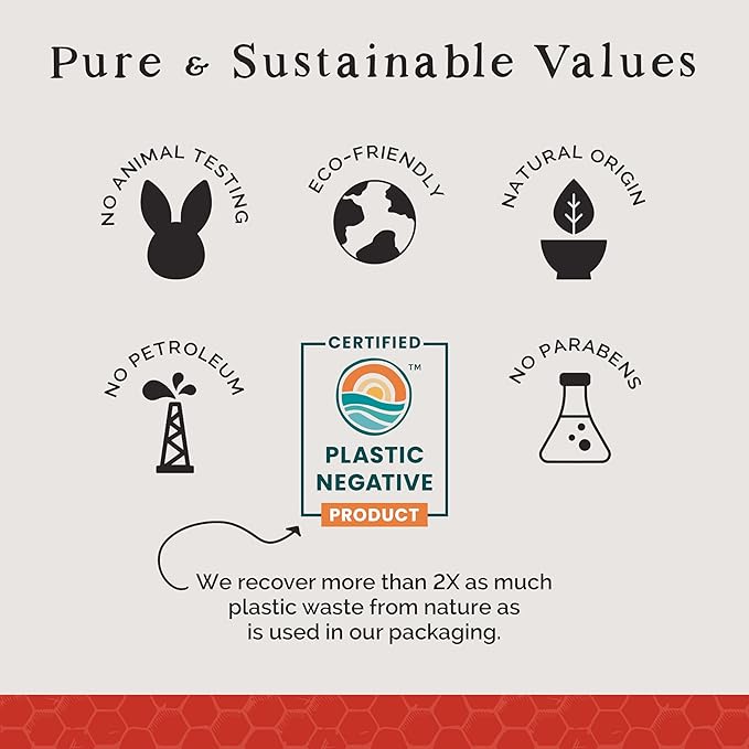 Natural Lip Balm – Variety Pack - Organic & Natural Ingredients - Beeswax Based Lip Care Chapstick - Great Gift - Farm & Bee - 0.15oz (Pack of 4 - Vanilla Bean/Peppermint/Strawberry/Cherry)