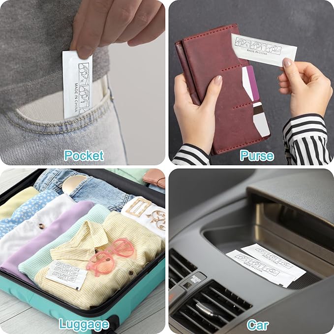 Eyxformula 500 Count Individually Wrapped Floss Picks, Disposable Mini Travel Size Dental Flossers, Bulk Individual Floss Sticks for Hotel Office Car Guest Bathroom On-The-Go Oral Care Teeth Clean