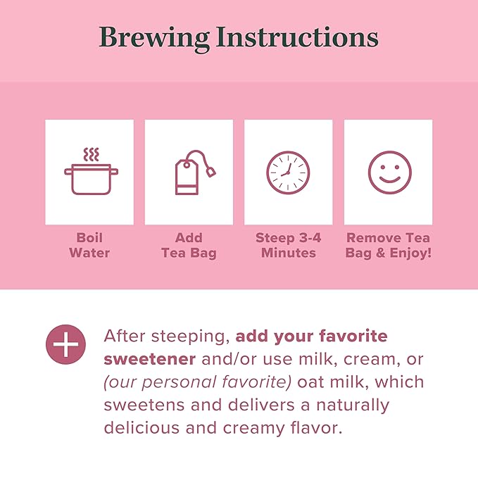 Jade Tea - Organic Women's Fertility Tea, 2 in 1 Hormone Balance Tea & Period Pain Relief - Red Raspberry Leaf, Lady’s Mantle, Red Clover, Chamomile, & Damiana Leaf, Cherry Vanilla - Made in USA