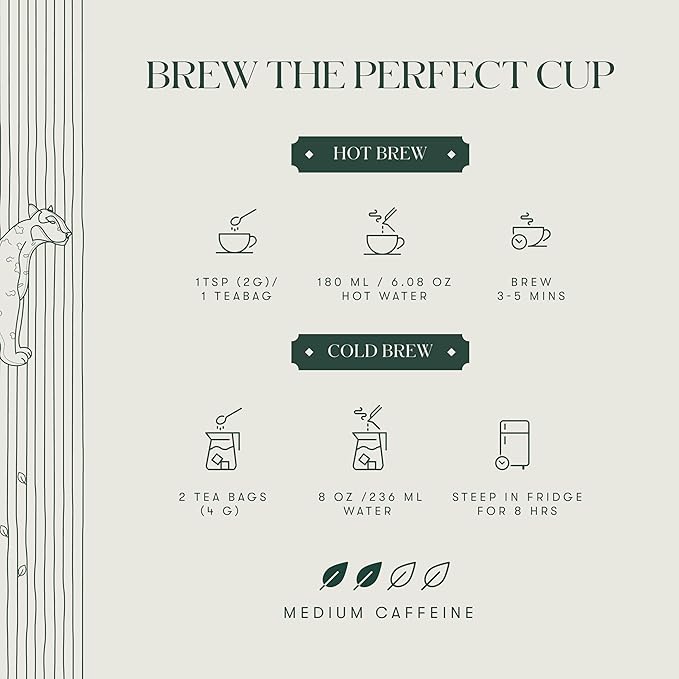 Luxmi Estates Minty Mile Organic Chamomile Mint Green Tea (25 Tea Bags) Low Caffeine Tea Bags For Relaxing, Calming, and Stress Relief, With Certified Organic Darjeeling Makaibari Green Tea