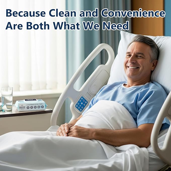 Adult Wipes For Elderly - 8"x13" Extra Large & Soft Wet Wipes for Adults Bathing No-Rinse Incontinence & Cleansing - Disposable Washcloths, Vitamin E & Aloe Infused 720ct (12 Packs of 60)