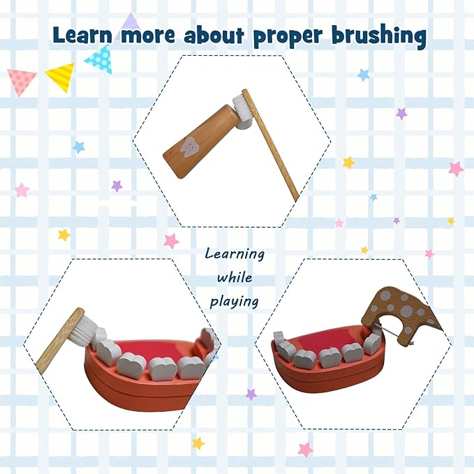 Doctor Kit for Toddlers 3-5, 25 Pcs Kids Doctors Play Set with Stethoscope & Medical Bag & More, Fun Pretend Play Toys for Boys and Girls