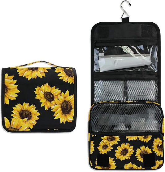 senya Hanging Travel Toiletry Bag Kit Makeup Case Cosmetics Organizer for Men Women