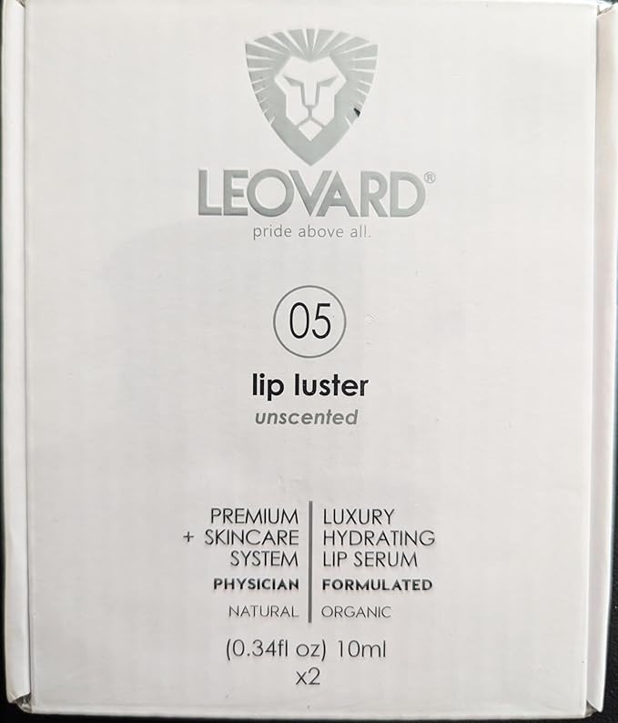 Lip Luster Hyaluronic Acid Lip Balm Hydrating Lip Serum - Organic Natural Lip Hydrating Treatment, Moisturizing Lip Serum, Reduce Dryness Lip Lines Lip Enhancer For Fuller Plump Lips (1 Pack)