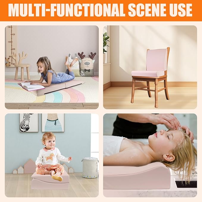 Large Waterproof Kids Hair Washing Station for Sink - Portable Shampoo Mat & Basin for Toddler, No More Mess, Soft & Comfortable Hair Wash Helper for Baby & Children