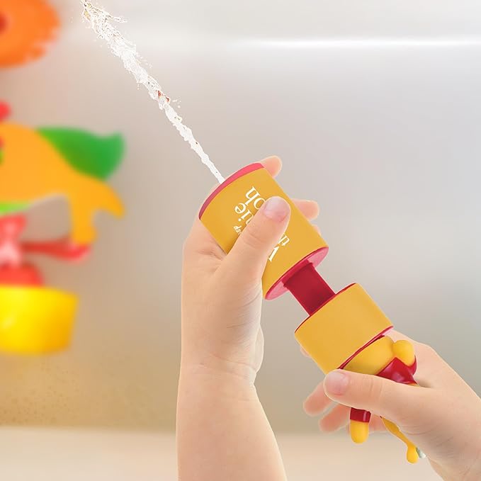 Disney Holiday Winnie The Pooh Bath Toys - 11 pc Bath Value Set, Bath Toys, Finger Puppets, Rinse Cups, Foam Pump, Bath squirters