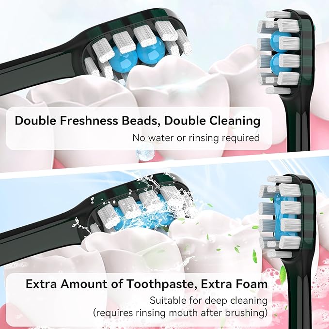24Pack Disposable Toothbrush with Toothpaste All-in-One Oral Care Prepasted Individually Wrapped 5-in-1 Mini Toothbrush with Toothpick, Flosser, Tongue Cleaner, Perfect for Travel & On-The-Go (24P)