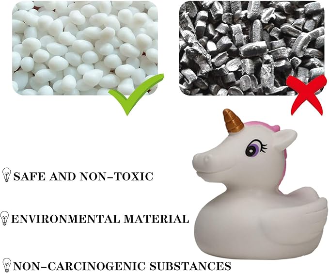 Bath Toys (8 Packs Rubber Animals Toys) Light Up Floating Rubber Toys Flashing Color Changing Light in Water Bathtub Shower Games Toy for Baby Kids Toddler Child