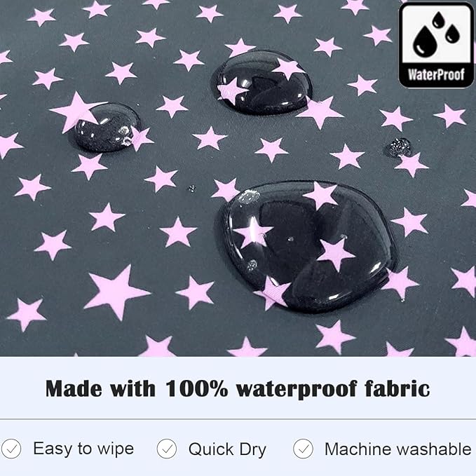 Full Coverage Waterproof Feeding Bib for Toddlers – Extra Long Apron Bib for Mealtime, Self-Feeding, High Chairn