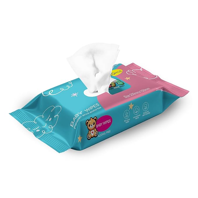 Ioly's Baby Wipes Unscented Wet Wipes 99% Water Based with Aloe Vera Fragrance Free Travel Pack 20 ct Hypoallergenic Water wipes for Sensitive Skin Toallitas Húmedas para Bebés Bulk Available