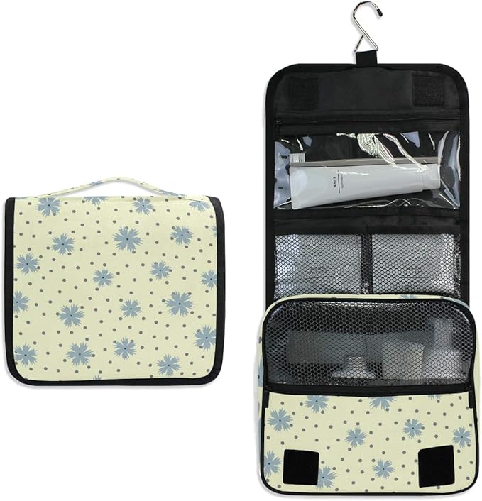 senya Hanging Travel Toiletry Bag Kit Makeup Case Cosmetics Organizer for Men Women
