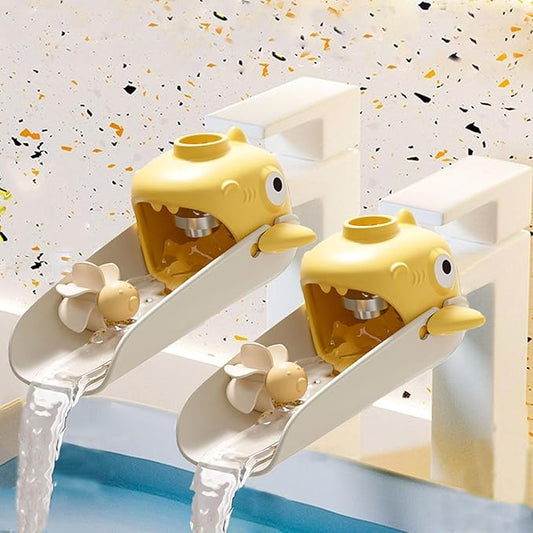 Faucet Extender - Faucet Extender for Toddlers Childrens Faucet Extender Sink Extender Faucet Extender for Kids(Off White,2 PCS)