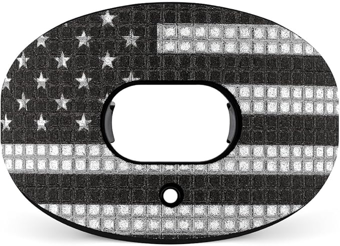 Battle Sports 3D Diamond Oxygen Football Mouthguard - Superior Airflow & Better Performance, Maximum Protection & Breathability Football Mouthpiece, Works with Braces