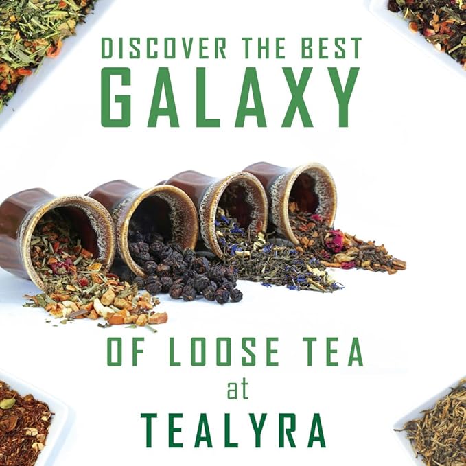 Tealyra - Watermelon Mint Agua - Honeydew Melon - Hibiscus - Peppermint - Herbal Fruity Loose Leaf Tea - Caffeine Free - Hot or Iced - 112g (4-ounce)
