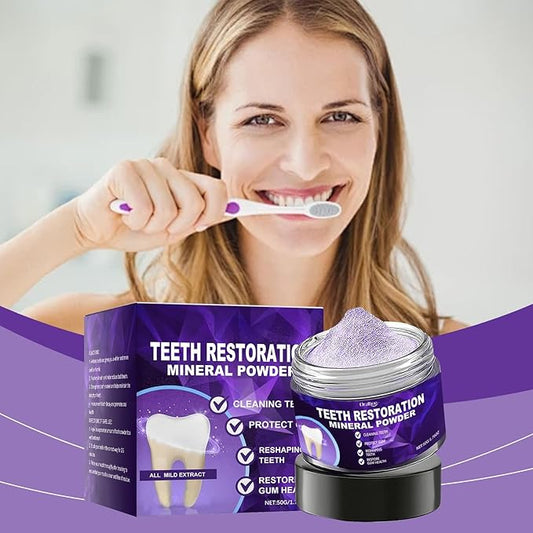 Enamel Strengthening Tooth Powder Prolonged Freshness Teeth Whitening Cavity Defense Oral Hygiene Dental Care for Healthy Smile