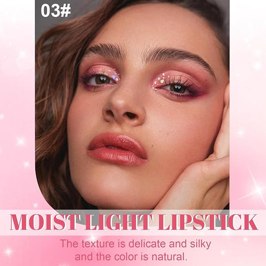 2Pcs Honey Tinted Lip Stain Lip Balm Lip Gloss Lipstick, Sheer Hydrating Lip Stains Tint, Moisturizing Lip Color for All Skin Tones, Nourishing Lip Balm with a Hint of Natural Black Cherry Tint