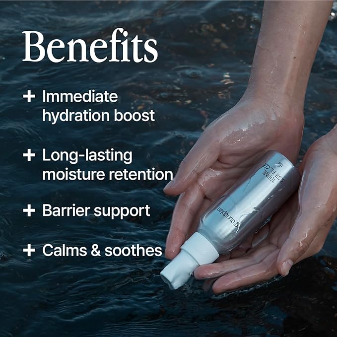 Silver Shield Mist - Facial Barrier Toner Spray, 80% Witch Hazel Water, Centella Asiatica for Skin Barrier Repair, Recovery Calming Mist for Sensitive Skin, Korean Skin Care (3.38 fl oz)