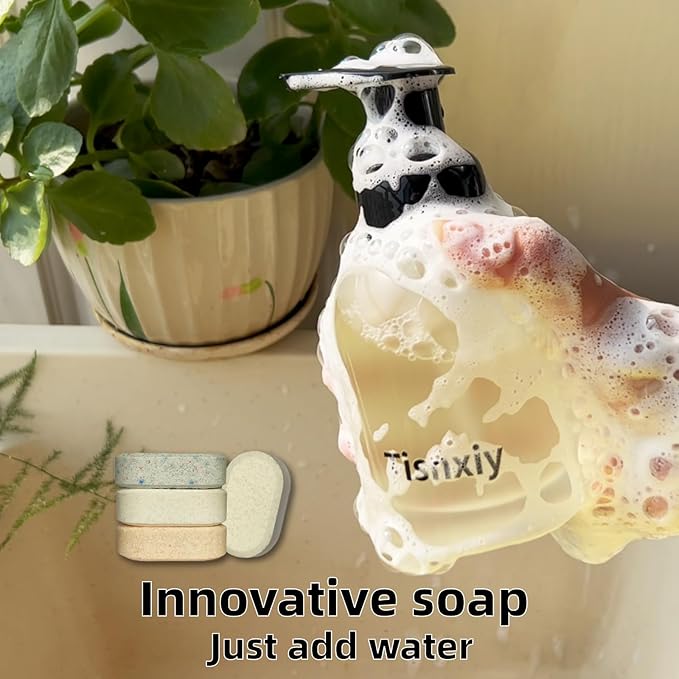 Foaming Hand Soap Tablet Refills - 12 Count- 96 fl oz total (12x 8 fl oz) - Eco-Friendly Foaming Hand Soap Refill - Gentle on Hands, Kind to Earth - Variety Fragrance Pack